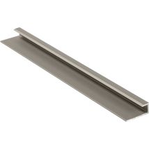 Grosfillex Einfass-profil 2,6 M 6 X 5,5 Mm Alu Silber Matt Leiste