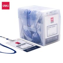 Deli C.50 Identificadores Pvc Vertical 95x68mm Incluye Cordon