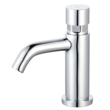 Cilindro Push Handwaschbecken Wasserhahn Chrom Kaltwasser - Essebagno