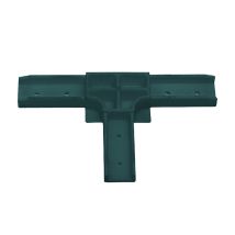 Tee Plastica Per Profilo Zanzariera Linea B - Nero