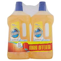 2 Pz Legno Pulito Pulizia Professionale Esalta La Naturale Bellezza Del Legno Non Lascia Aloni E Residui 750ml - Pronto