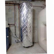 Aislante 4 capas para tanque de agua caliente – 2m x 1,60m – Grosor 270g/m² – Incluye cinta adhesiva