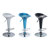 Magazzini Cosma - Barres Selles Intérieures Avec Siège D'Abs Et Base En Acier Avec Hauteur De Pointe Réglable Blue - Blue