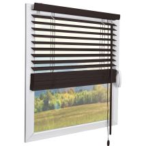 Soldecor Jh3 Holzjalousie Dunkelbraun 70cm, 130 - Sol Royal