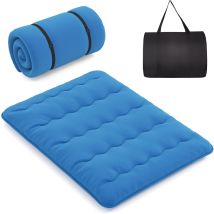 Matelas Futon 1 Place Pliable, Matelas De Sol Japonais Avec Sac, Futon Tatami Portable, Déhoussable Et Lavable En Machine Pour Intéruer Et Extérieur (