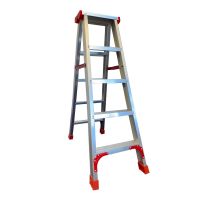 Higher - Chelle - Escabeau - Échelle Double - Double Face - 2x 5 Marches