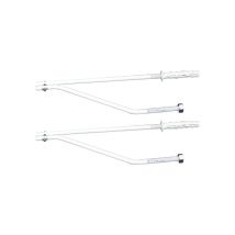 Mensole Di Fissaggio Telescopiche Per Lavello Verniciate 12x460 Mm