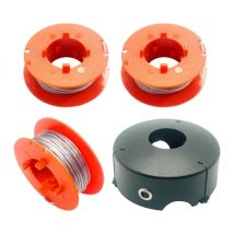 Carrete De Hilo F016800175 Para Bosch Art 23 26 30 Easytrim Y Combitrim, Carrete De Hilo Suave Automático Pro-tap, 8 M X 1,6 Mm Con Tapa F016l71088 (3