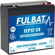 Batteria 12v 24 Ah Litio Fulbat Flp1224