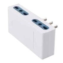Adaptateur Quadruple 16a Cardinale 2p+t - Prises 10/16a 2p+t