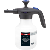 E-COLL Universal-Drucksprüher 1,5 Liter – FPM-Dichtung – verstellbare Kunststoffdüse – Nylonpumpe – Sicherheitsventil