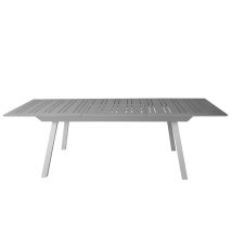 Gardissimo Ausziehbarer Aluminium-gartentisch / Ausziehtisch "eterno", Silber, 172 / 243 X 100 Cm (l X B)