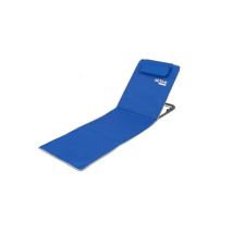 Aktive Strandmatte Faltbar Blau Komfortabel Und Tragbar
