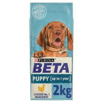 Puppy Dry Dog Food With Chicken 2kg - 13300 - Beta