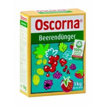 Oscorna Beerendünger 1 kg – Organischer NPK-Dünger 6-6-0,5 – Für Erdbeeren, Himbeeren, Johannisbeeren – Stärkt Pflanzen gegen Schädlinge