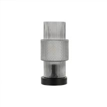 Home Deluxe Piccola Lampada Da Tavolo In Vetro Yuki - Fumé
