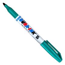 Markal Dura-Ink Marker Grün 1,5 mm – Wasserdicht – Schnell trocknend – Präzise Markierungen – Für Metall, Holz, Papier, Kunststoff, Glas