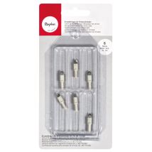 Rayher Hobby - Rayher 89769000 Lame Di Ricambio Per Compasso, Confezione Da 6 Pezzi