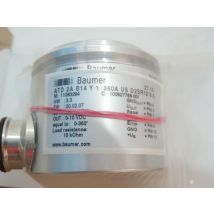 Codeur Rotatif Optique Ø 58mm À Arbre Plein Alimentation 12-30vdc Résolution 14 Bits Atd 2a B14 Y1 Baumer 11063294