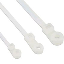 Techly Fascette Fermacavi Con Occhiello 300x4,8mm In Nylon 100pz Bianco