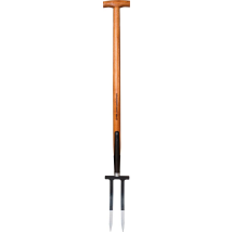 Rosengabel mit Eschen-T-Stiel – 2 Zinken – 80 mm – 1,8 kg – SHW Rex