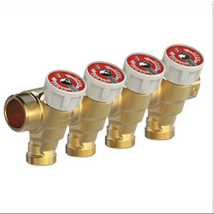 Giacomini - Collettore Componibile Semplice Attacco 3/4' X 1/2' Ø 16 Mm R585c 1/2' X 3/4' - 3 Uscite