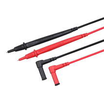 Coppia Di Puntali Rosso/nero Cat Iii 1000v/cat Iv 600v 10a, Boccola 4mm - Uni-t Ut-l25