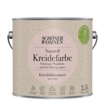 Schoner Wohnen - Schöner Wohnen Naturell Kreidefarbe 2,5 Ltr. Kirschblütenmeer Zartes Rosa
