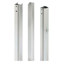 Ausgleichsprofil für Duschabtrennung – 185 cm Höhe – 3 cm Breite – Aluminium