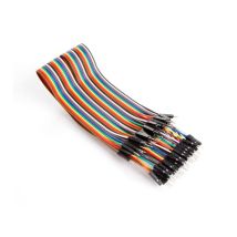 Velleman Flachkabel 30 cm – Kupfer – 40 Drahtbrücken-Stecker