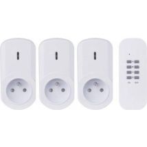 Emos Gniazdo Zdalnie Sterowane Blanc Compact 1000w