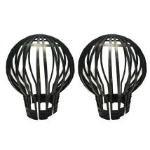 Selections - Gutter Downpipe Filter Guard Leaf And Debris Protection (set Of 2)