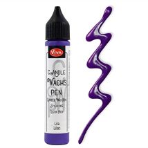 Viva Decor 502 Stylo De Cire Pour Bougie Violet 318050201