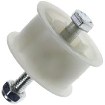 Whirlpool - Ersatzteil - Spannrolle (original) - Bauknecht, Laden, Indesit, Ignis, Ariston Hotpoint, Privileg, Ikea, Kitchenaid