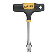 Llave De Vaso Felo T-handle Socket Driver Acero Cromo Vanadio Ergonómica