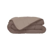 Hudson Edredón Ligero Microfibra 200g/m2 220x240cm Taupe + Lin