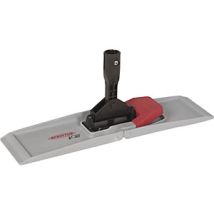 Soporte plegable V-WING 400 mm para mopas – Color gris – Peso 0.3 kg – Tipo de fijación con perfil de apriete