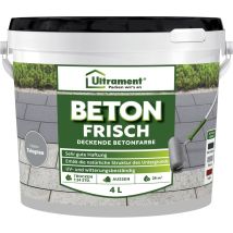 Ultrament Bodenfarbe Beton Frisch 4 L Telegrau