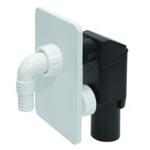 Unterputz-Waschmaschinensiphon – Abflussrohrdurchmesser 40-50 mm – einfache Installation