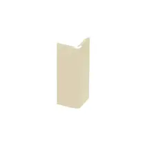 Inneneckverbindung Perlenweiß Für Clipbare Jouplast-terrassenprofile – 70 Mm