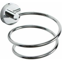 Supporto Da Parete Per Asciugacapelli Ulisem, In Acciaio Inox 304, Per Riporre E Appoggiare L'Asciugacapelli, Accessori Per Il Bagno.