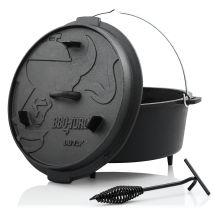 Dutch Oven Do12p, 13,6 L Premium Gusseisen Kochtopf, Gusstopf - Bbq-toro