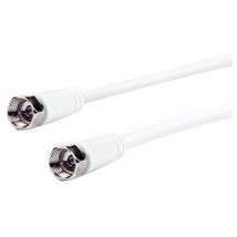 Schwaiger Gmbh - Schwaiger Hq Sat Anschlußkabel Weiß 90db 2-fach Schirmung 10m