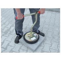 Probst Vakuum-Handy VH 1/25 – Tragfähigkeit 25 kg – Durchmesser der Saugplatte 280 mm – Eigengewicht 5 kg