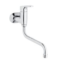 Wand-spültischmischer Heinrich Schulte Alpha 350 Schwenkauslauf, Ausladung 250 Mm, Chrom - Z056870-00010