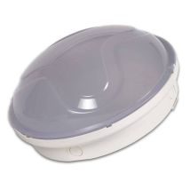 Plafón redondo blanco 62730 – IP65 – E27 – 60W – 215mm