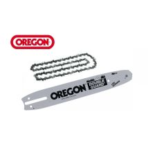 Grecoshop - Lama/barra Con Catena Per Motosega/elettrosega 35cm Oregon Double Guard