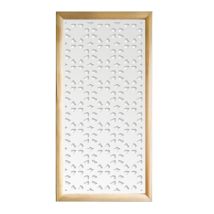 Signorbit - Pincers - Moduli Decorativi In Legno E Pvc - Colore: Bianco - Misura: 47x94 Cm