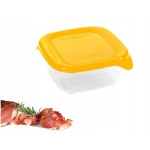 Pojemnik Na Żywność 'fresh&ampgo' Kwadratowy 0,25l /żółty/ Transparentny - Curver