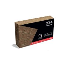 Allume-feu &eacutecologique 24 Pi&egraveces Cubes Lisa 27x27x18mm Chacun - .325 - 1,3 - 72